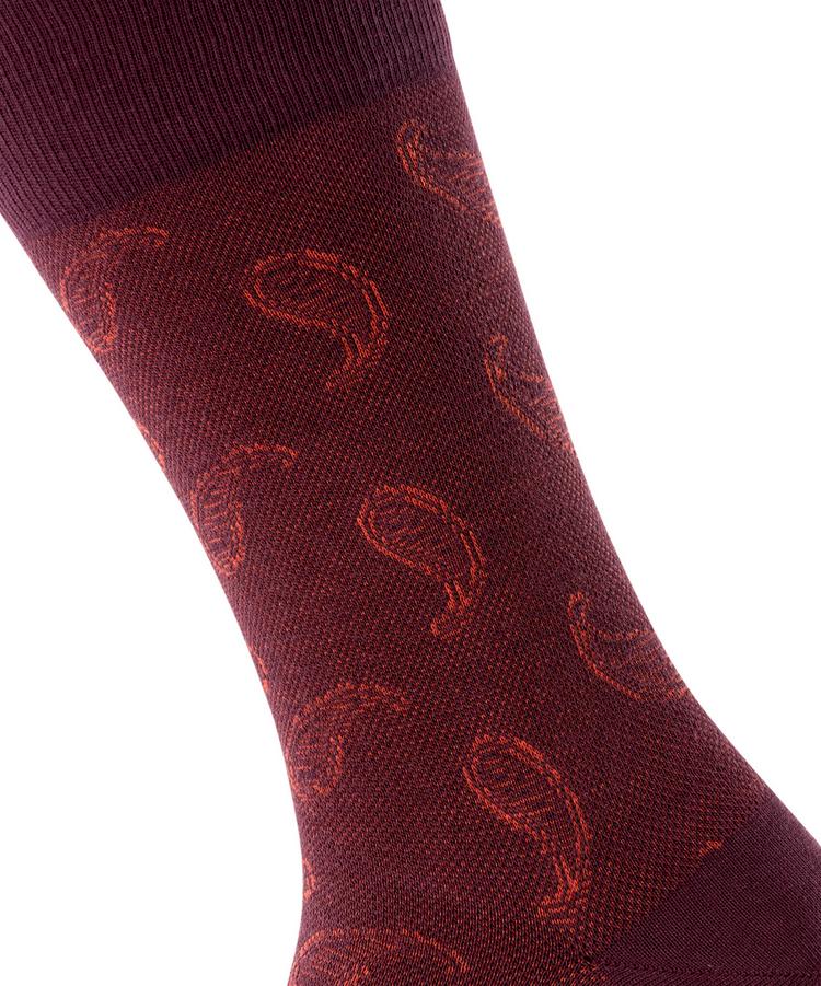 Burlington Burlington Paisley SO Socken Herren - barolo (8526) - 1 | SportScheck