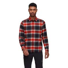 Rückansicht von Mammut Trovat Funktionshemd Herren black-mammut red