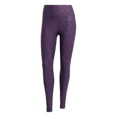 adidas Optime AOP Full-Length Leggings Leggings Damen Aurora Plum