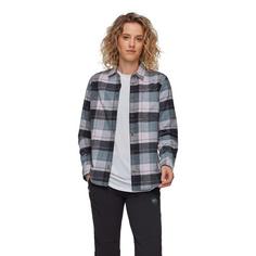 Rückansicht von Mammut Trovat Funktionsbluse Damen alpine calamint-strata