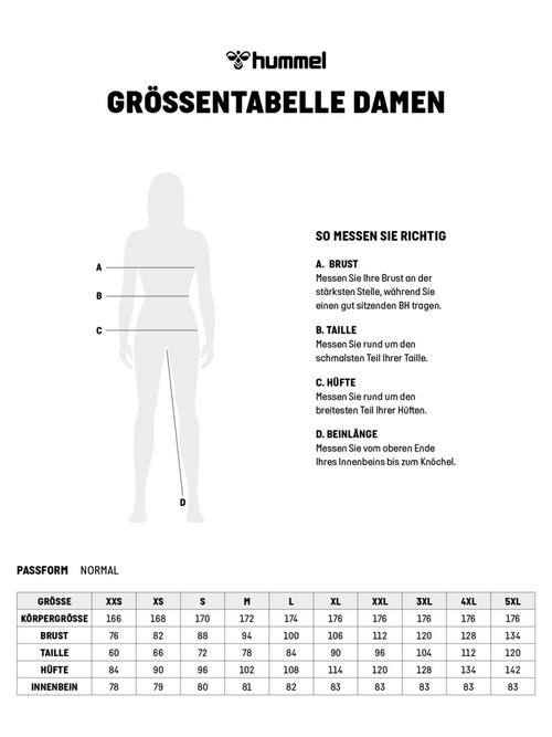 Rückansicht von hummel hmlACTIVE CO HOODIE WOMAN Hoodie Damen CLIMBING IVY