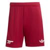 adidas FC Arsenal 25/26 Ausweichshorts Funktionsshorts Herren - Team Coll Burgundy 2 / Cloud White