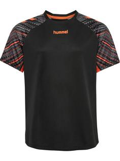 hummel Funktionsshirt Kinder BLACK/ORANGE