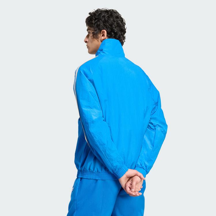 adidas adidas Real Madrid Terrace Icons Half-Zip Jacke Trainingsanzug Herren - Blue Bird / White - 1 | SportScheck