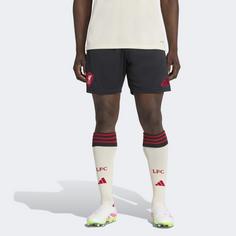 Rückansicht von adidas Liverpool FC 25/26 Auswärtsshorts Funktionsshorts Herren Black