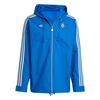 adidas Real Madrid Terrace Icons Parka Trainingsjacke Herren - Blue Bird / White