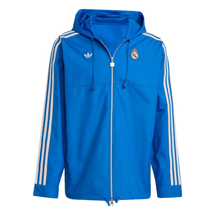 adidas adidas Real Madrid Terrace Icons Parka Trainingsjacke Herren - Blue Bird / White - 0 | SportScheck