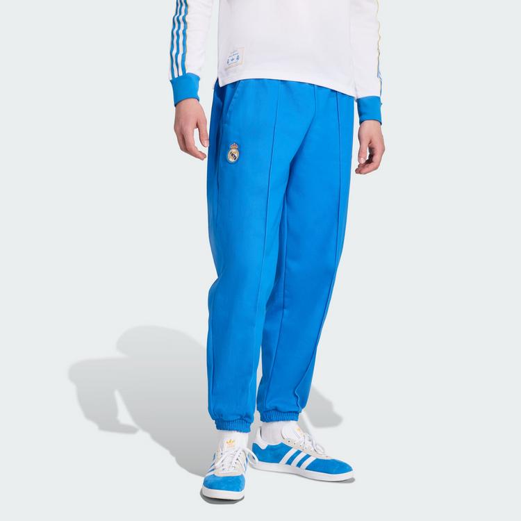 adidas adidas Real Madrid Terrace Icons Drill Hose Trainingshose Herren - Blue Bird / White - 0 | SportScheck