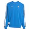 adidas Real Madrid Terrace Icons Sweatshirt Hoodie Herren - Blue Bird / White