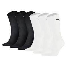 PUMA Socken Freizeitsocken Schwarz/Weiß