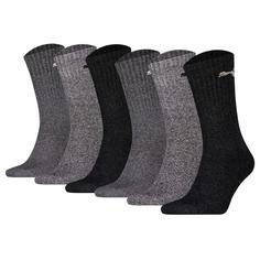 PUMA Socken Freizeitsocken Dunkelgrau/Grau/Hellgrau