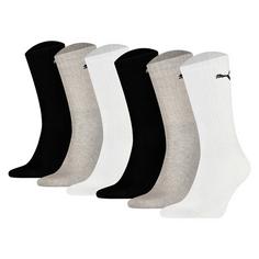 PUMA Socken Freizeitsocken Schwarz/Weiß/Grau