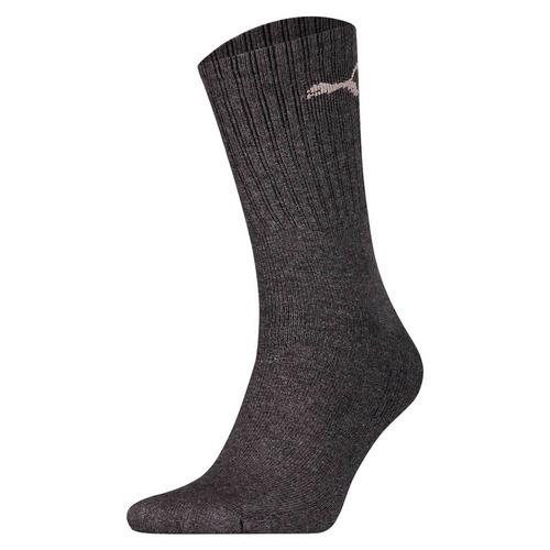 Rückansicht von PUMA Socken Freizeitsocken Grau