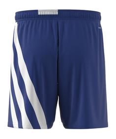 Rückansicht von adidas Fortore 23 Short Fußballshorts Herren blauweissweiss