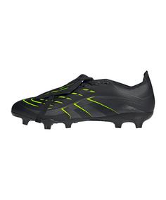 Rückansicht von adidas Predator League FT FG/MG Beckham Icon Fußballschuhe Herren schwarzgrau