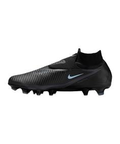 Rückansicht von Nike Phantom 6 High Pro FG Max Voltage Fußballschuhe Herren schwarz
