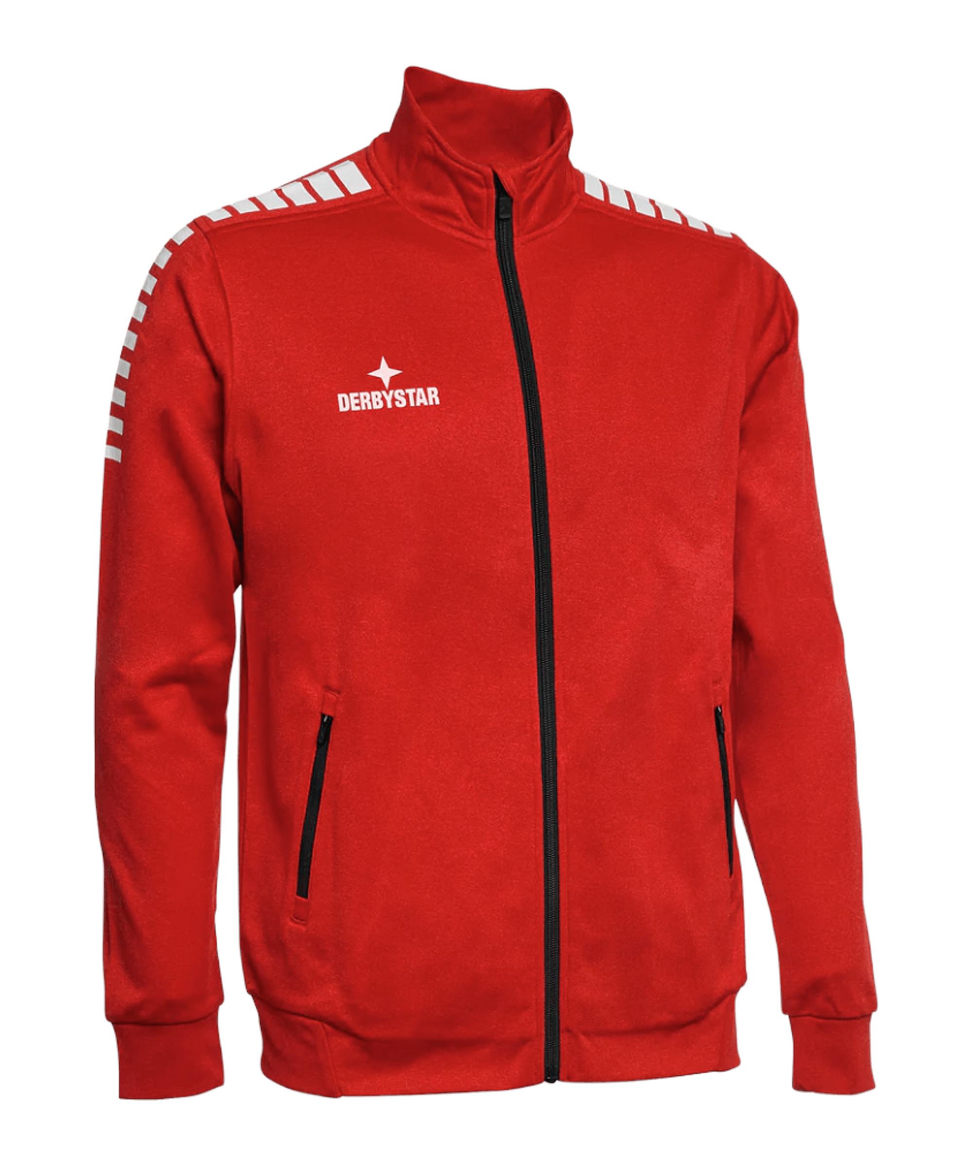 Derbystar Primo Pr&auml;sentationsjacke  310 Trainingsjacke Herren - rotweiss