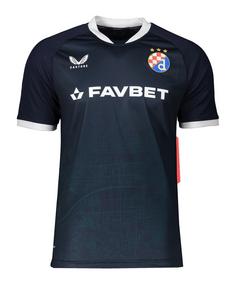 Castore Dinamo Zagreb Trikot Auswärts 2025/2026 Fußballtrikot graublau