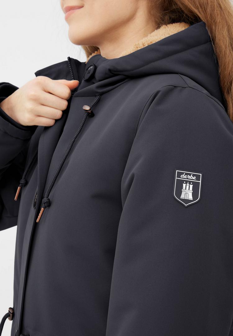 Derbe Derbe Festholm Winterjacke Damen - navy_cobblestone - 0 | SportScheck