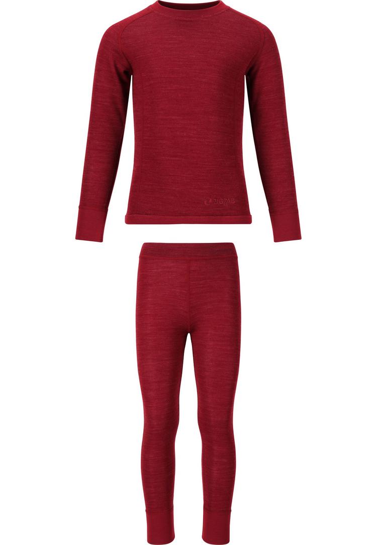 ZigZag ZigZag Funktionsw&auml;sche-Set Pattani W&auml;scheset Kinder - 4260 Sun-Dried Tomato - 0 | SportScheck