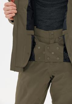 Rückansicht von Whistler Carbon Skijacke Herren 1071 Black Ink