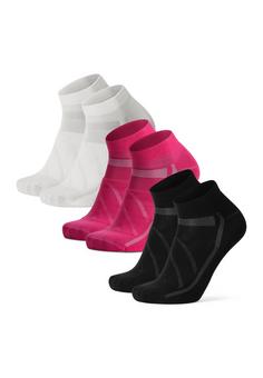DANISH ENDURANCE low cycling Fahrradsocken white pink black