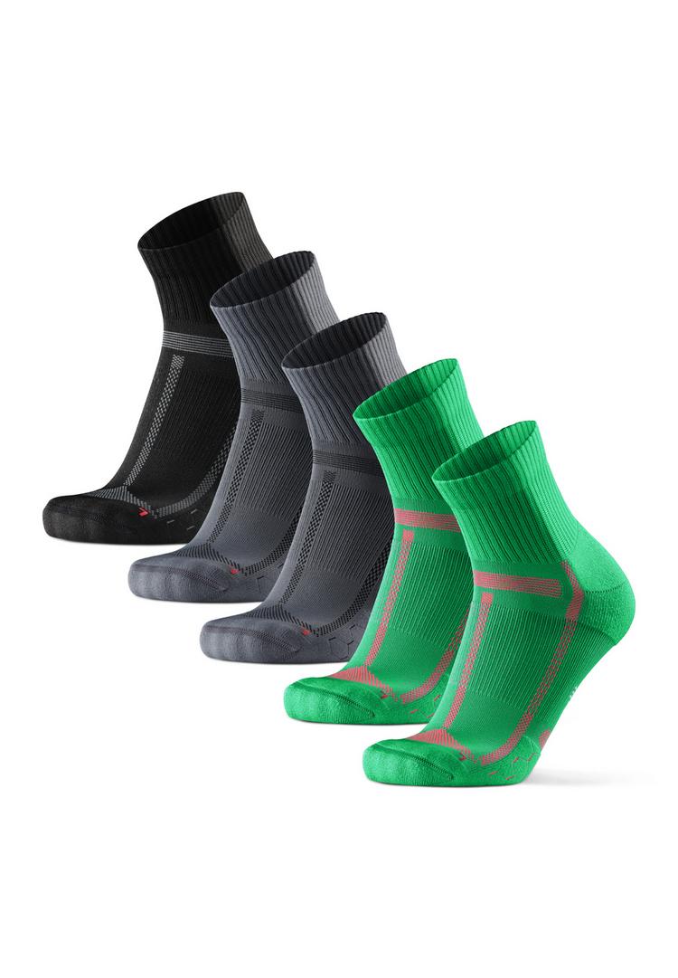 DANISH ENDURANCE DANISH ENDURANCE Long Distance Socken - black/grey/green - 0 | SportScheck