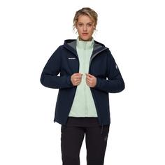 Rückansicht von Mammut Alto Light 3in1 Hooded Hardshelljacke Damen marine-silver sage