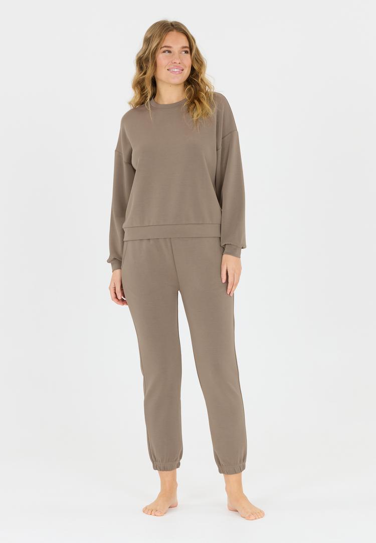 Athlecia Athlecia Jillnana Sweatshirt Damen - 1292 Greige - 1 | SportScheck