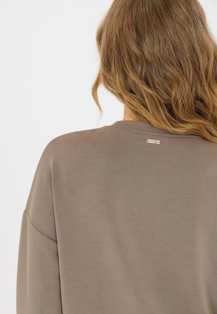 Athlecia Athlecia Jillnana Sweatshirt Damen - 1292 Greige - 1 | SportScheck