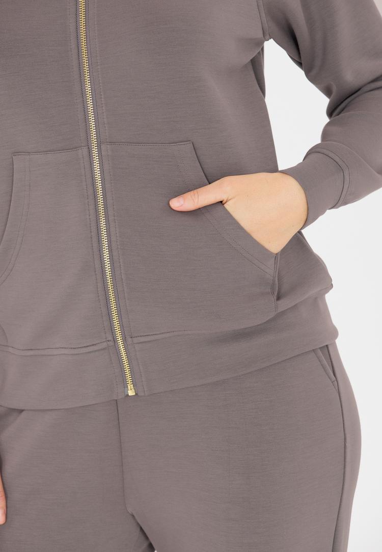 Athlecia Athlecia Jacey Funktionssweatshirt Damen - 1291 Plum Kitten - 0 | SportScheck