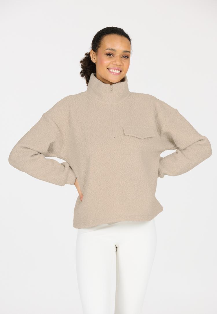 Athlecia Athlecia Florrie Funktionssweatshirt Damen - 1269 Silver Cloud - 3 | SportScheck