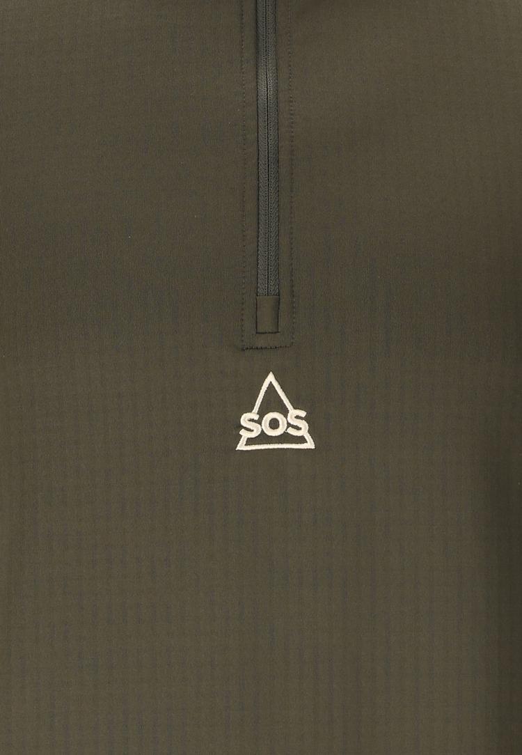 SOS SOS Timberline Laufhoodie Herren - 1071 Black Ink - 0 | SportScheck