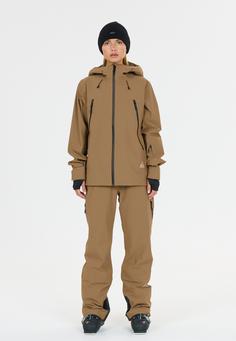 Rückansicht von SOS Hoverla Skihose Damen 1119 Shitake