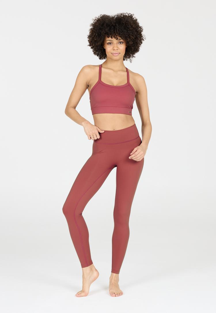Athlecia Athlecia Luxe Tights Damen - 4378 Roan Rouge - 0 | SportScheck