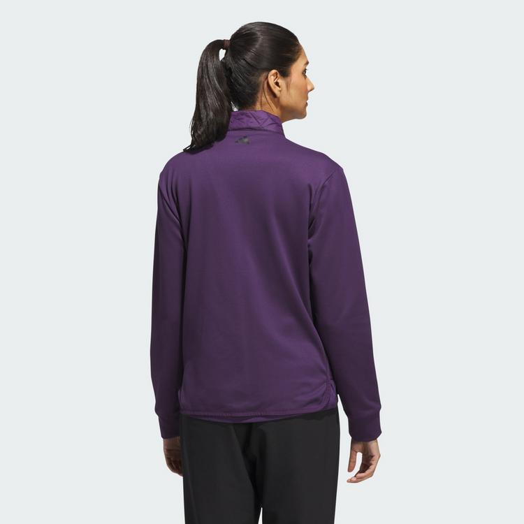 adidas adidas Ultimate365 Quilted Full-Zip Jacke Trainingsjacke Damen - Aurora Plum - 1 | SportScheck