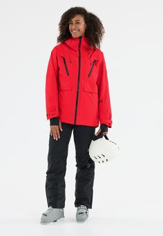 Rückansicht von Whistler Palmdale Skijacke Damen 4367 True Red