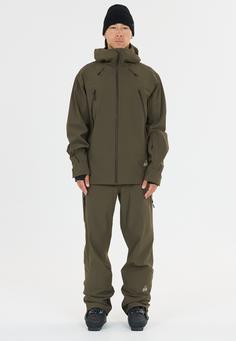 Rückansicht von SOS Hoverla Skihose Herren 1071 Black Ink