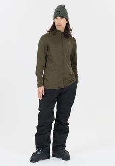 Rückansicht von Whistler Kalle Fleecejacke Herren 1071 Black Ink