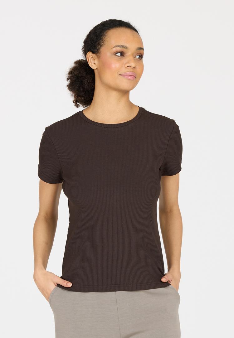 Athlecia Athlecia Lankae Funktionsshirt Damen - 1294 Chocolate Torte - 1 | SportScheck