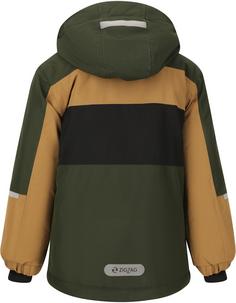 Rückansicht von ZigZag Scout Skijacke Kinder 3074 Kombu Green