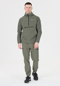 Rückansicht von Virtus Ayden Trainingshose Herren 1013 Gunmetal