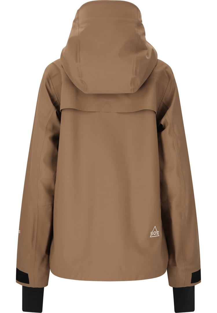 SOS SOS Hoverla Skijacke Damen - 1119 Shitake - 0 | SportScheck