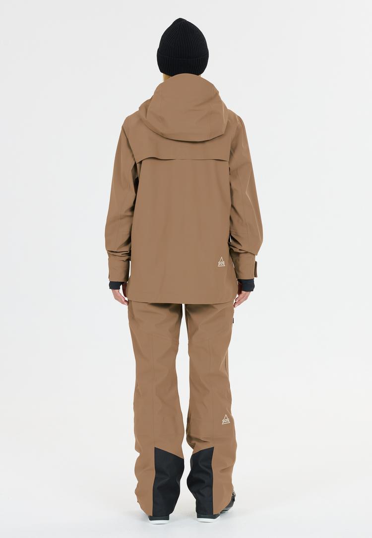 SOS SOS Hoverla Skijacke Damen - 1119 Shitake - 2 | SportScheck