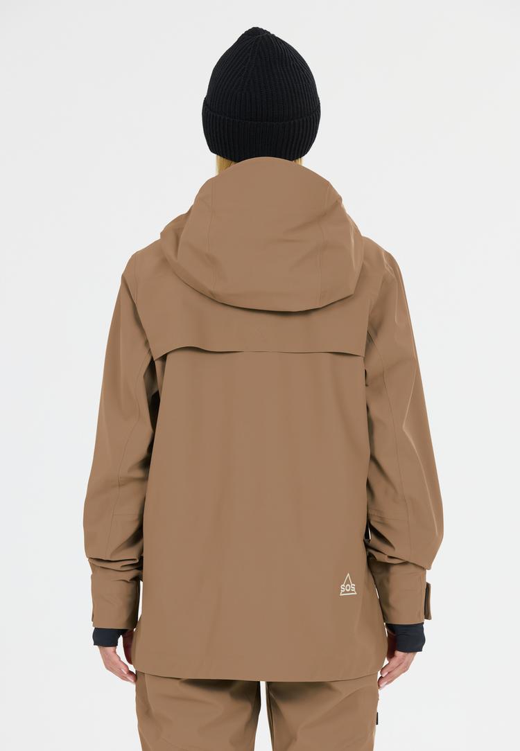 SOS SOS Hoverla Skijacke Damen - 1119 Shitake - 3 | SportScheck