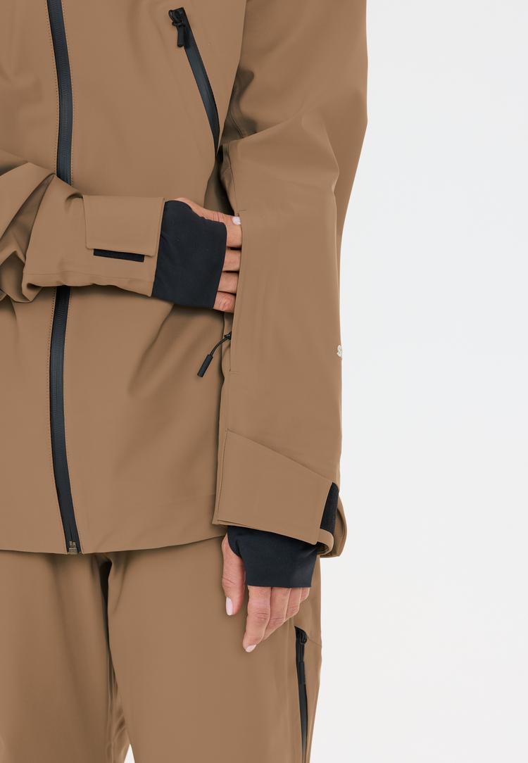 SOS SOS Hoverla Skijacke Damen - 1119 Shitake - 0 | SportScheck