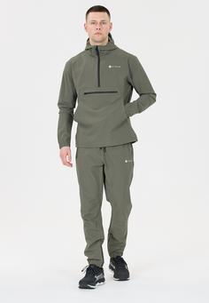 Rückansicht von Virtus Jayson Funktionshose Herren 1013 Gunmetal