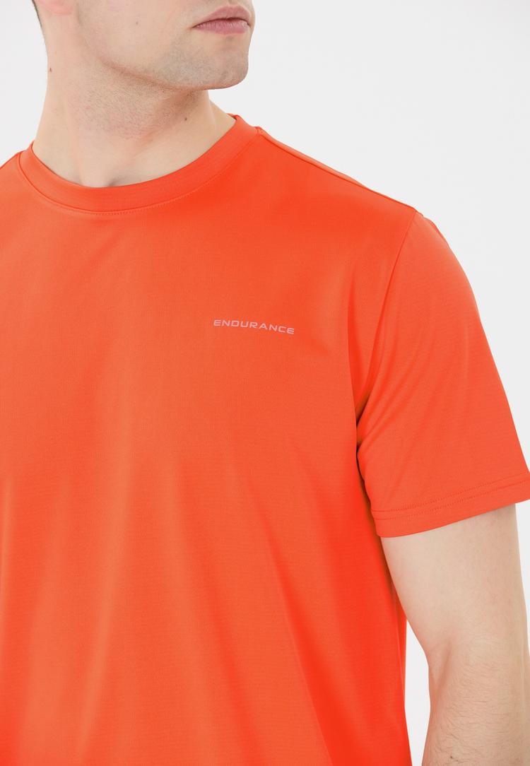Endurance Endurance Vernon Funktionsshirt Herren - 5002 Shocking Orange - 0 | SportScheck