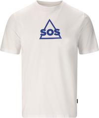 SOS Kvitfjell Printshirt Herren - 1002A White