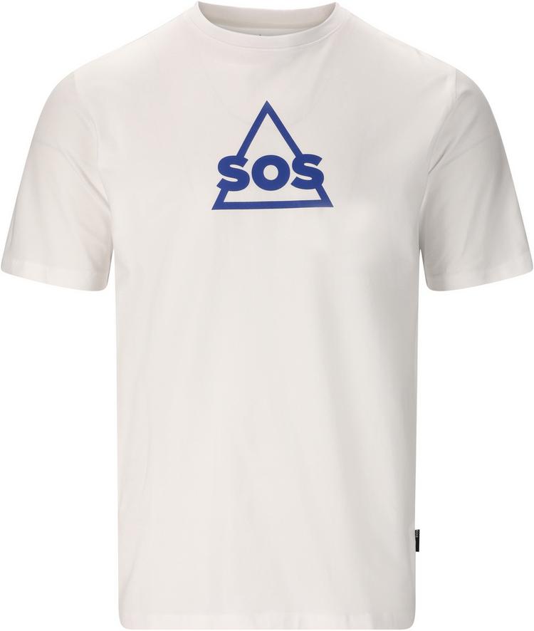 SOS SOS Kvitfjell Printshirt Herren - 1002A White - 0 | SportScheck